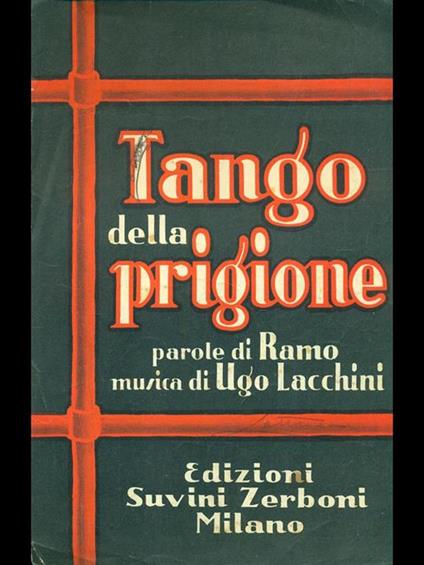 Tango della prigione - Ugo Lacchini,Ramo - copertina