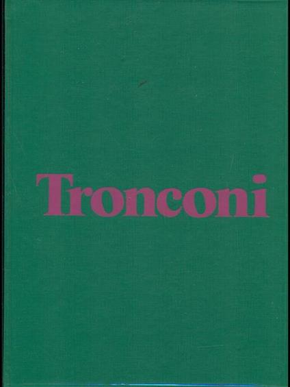 Tronconi - Mario De Micheli - copertina
