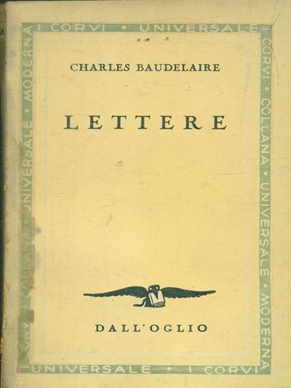 Lettere - Charles Baudelaire - copertina