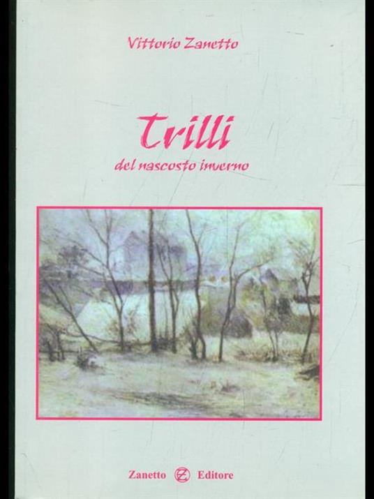 Trilli del nascosto inverno - Vittorio Zanetto - copertina