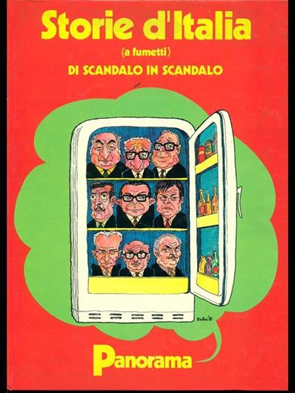 Storie d'Italia (a fumetti)-Di scandalo in scandalo - copertina