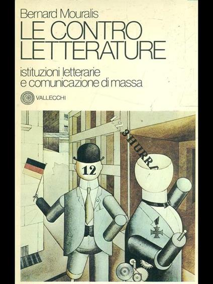 Le contro letterature - Bernard Mouralis - copertina