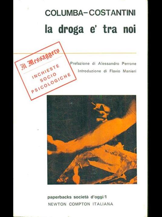 La droga é tra noi - copertina