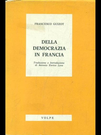 Della democrazia in Francia - copertina