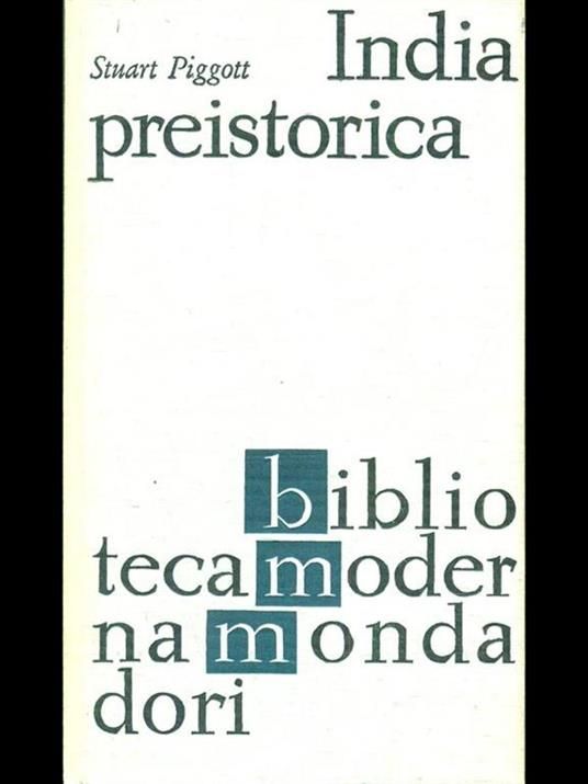India preistorica - Stuart Piggott - copertina