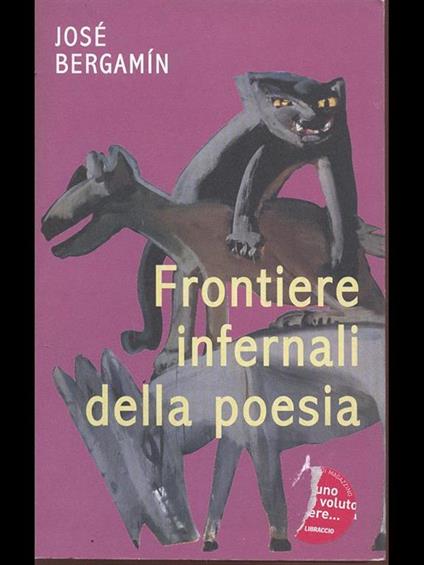 Frontiere infernali della poesia - copertina