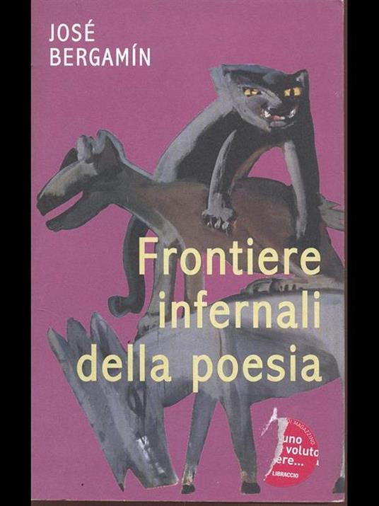 Frontiere infernali della poesia - copertina