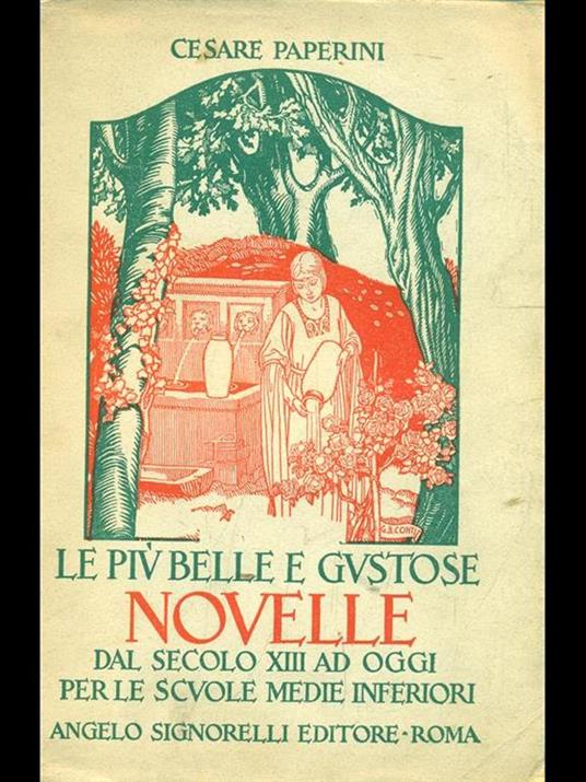 Le più belle e gustose novelle dal secolo XIII ad oggi - copertina