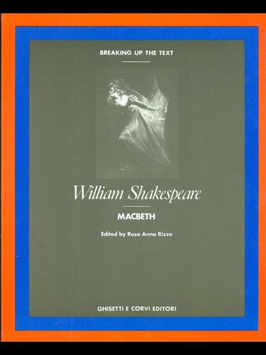 William Shakespeare: Macbeth - Rosa Anna Rizzo - copertina