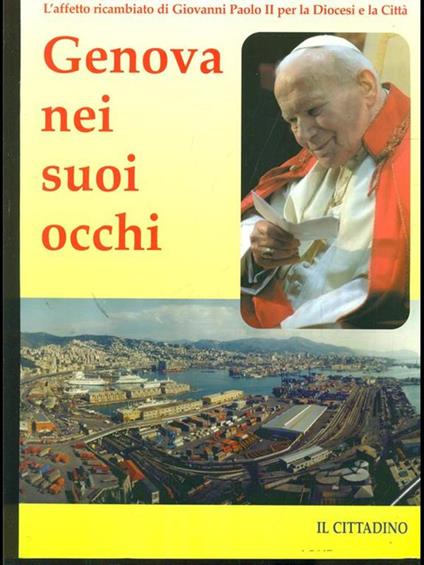 Genova nei suoi occhi - copertina