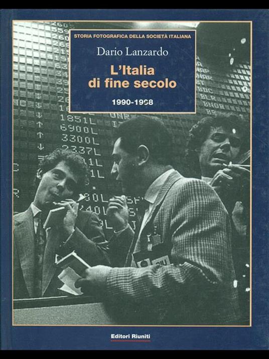 L' Italia di fine secolo 1990-1998 - Dario Lanzardo - copertina