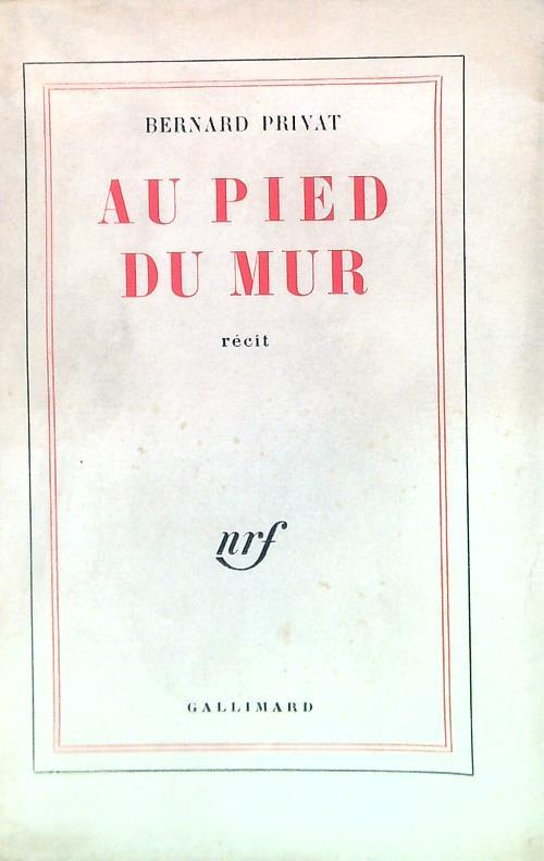 Au Pied du mur