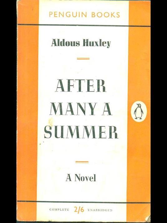 After many a summer - copertina