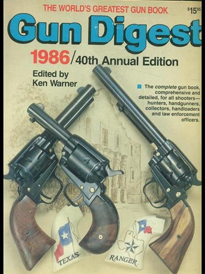 Gun digest 1986 - Ken Warner - copertina