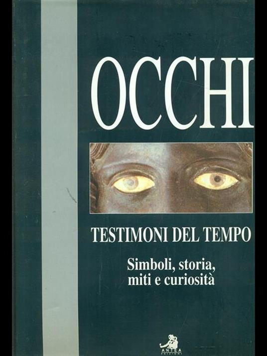 Occhi testimoni del tempo - copertina