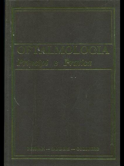 Oftalmologia. Principi e pratica 1 - copertina