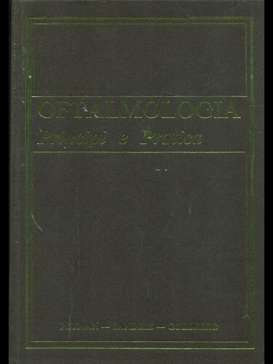 Oftalmologia. Principi e pratica 1 - copertina