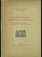 L' Ambrosiana dopo la Seconda Guerra Mondiale