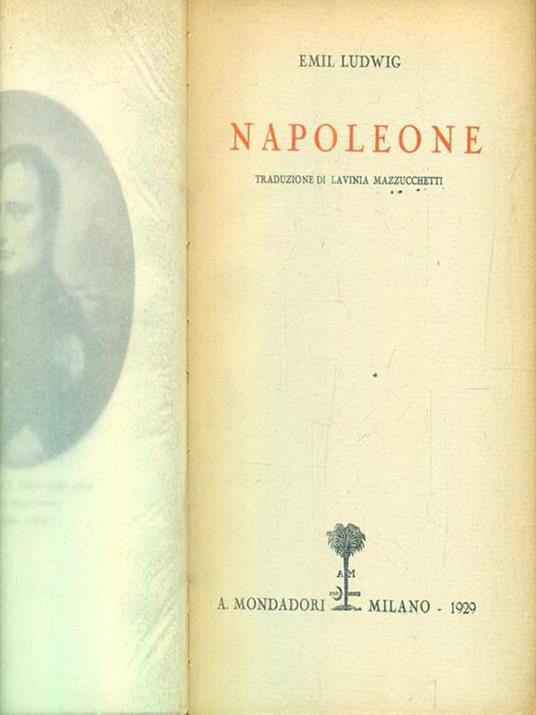 Napoleone - Emil Ludwig - copertina