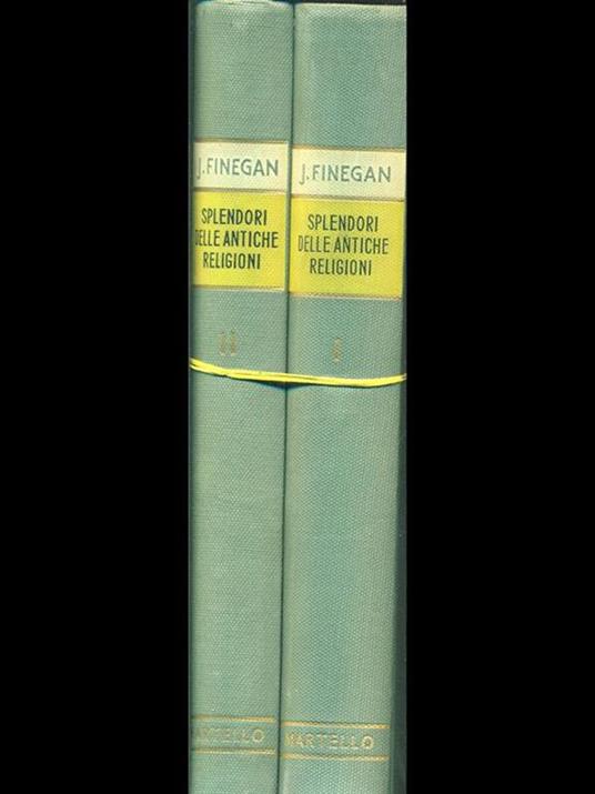 Splendori delle antiche religioni. Due volumi - copertina
