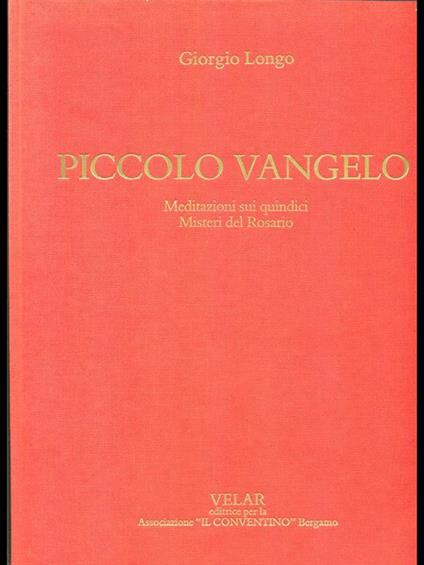Piccolo Vangelo - copertina