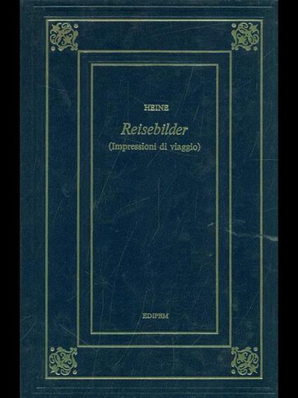 Reisebilder - Heinrich Heine - copertina