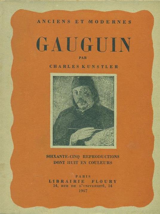Gauguin - Charles Kunstler - copertina