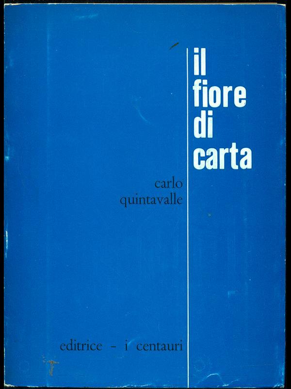 Il fiore di carta