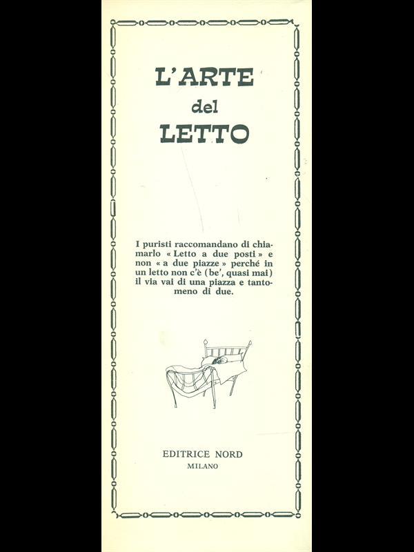 L' arte del letto