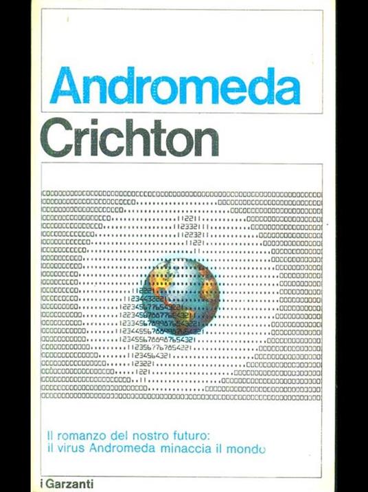 Andromeda - Michael Crichton - copertina
