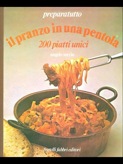 Il pranzo in una pentola - Angelo Sorzio - copertina