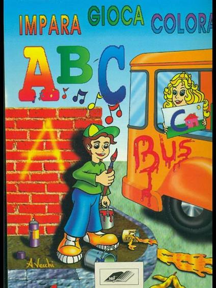 Abc Impara, gioca, colora - copertina