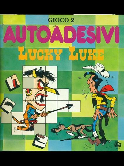 Autoadesivi Lucky Luke n. 2 - copertina