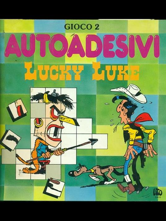 Autoadesivi Lucky Luke n. 2 - copertina