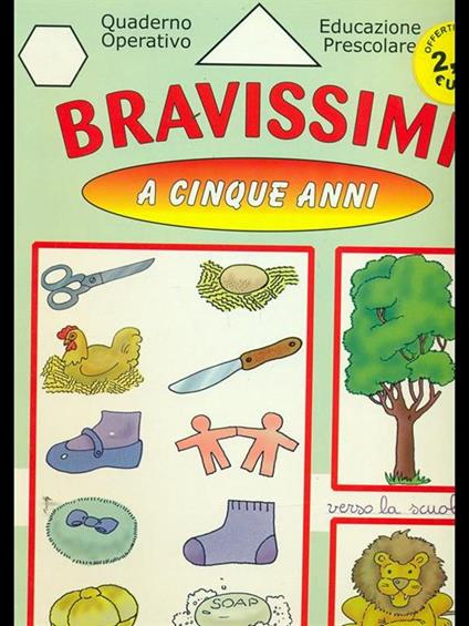 Bravissimi a cinque anni - copertina