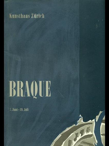 Braque - copertina