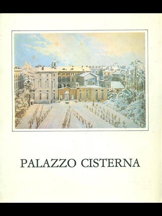 Palazzo Cisterna - copertina