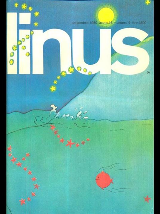 Linus settembre 1980 anno 16 /numero 9 - copertina