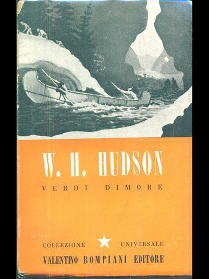 Verdi dimore - William H. Hudson - copertina