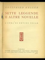 Sette leggende e altre novelle