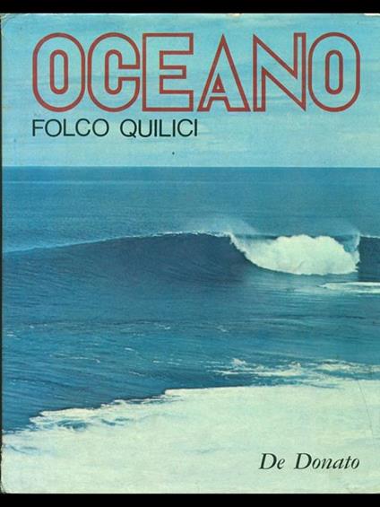 Oceano - Folco Quilici - copertina