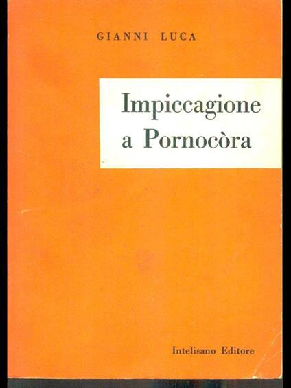 Impiccagione a Pornocora - copertina