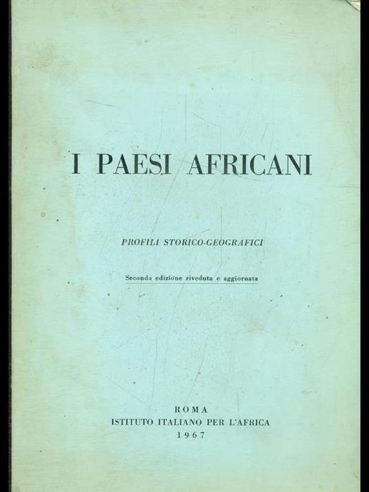 I paesi africani - copertina
