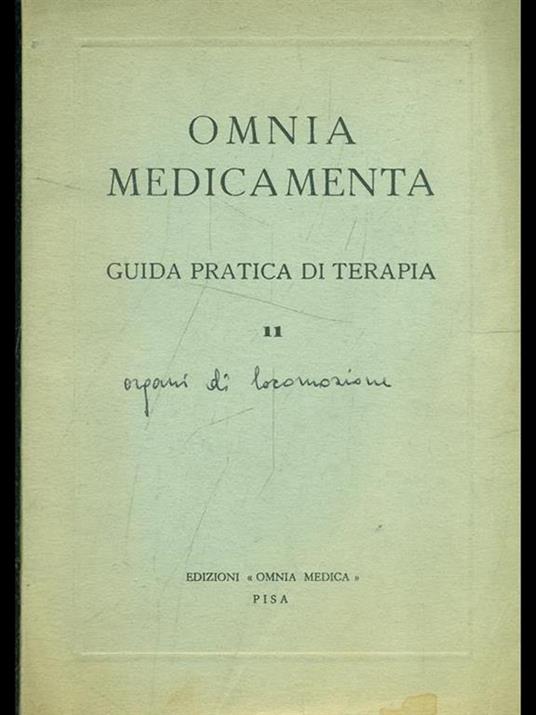 Guida pratica di terapia: Omnia medicamentavol. 11 - copertina