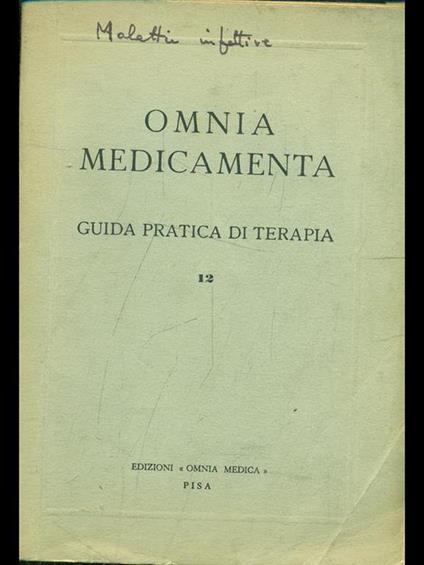 Omnia medicamenta: guida pratica di terapiavol. 12 - copertina