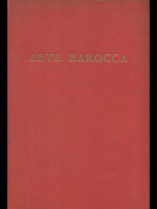 Arte barocca - Matteo Marangoni - copertina