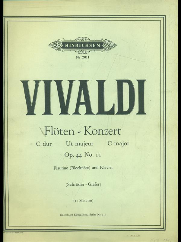 Vivaldi. Floten-Konzert