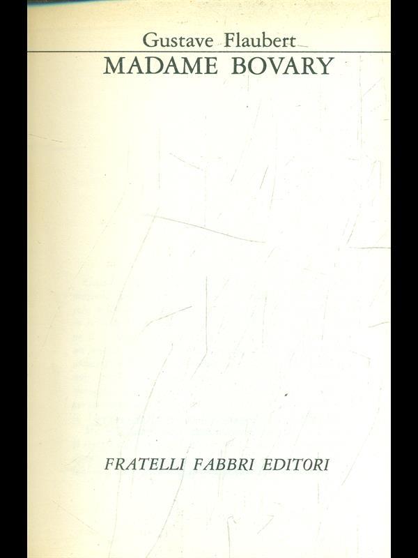 Madame Bovary