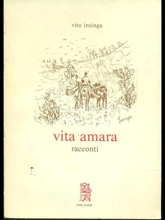 Vita amara - Vito Insinga - copertina
