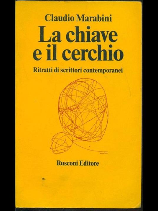 La chiave e il cerchio - Claudio Marabini - copertina